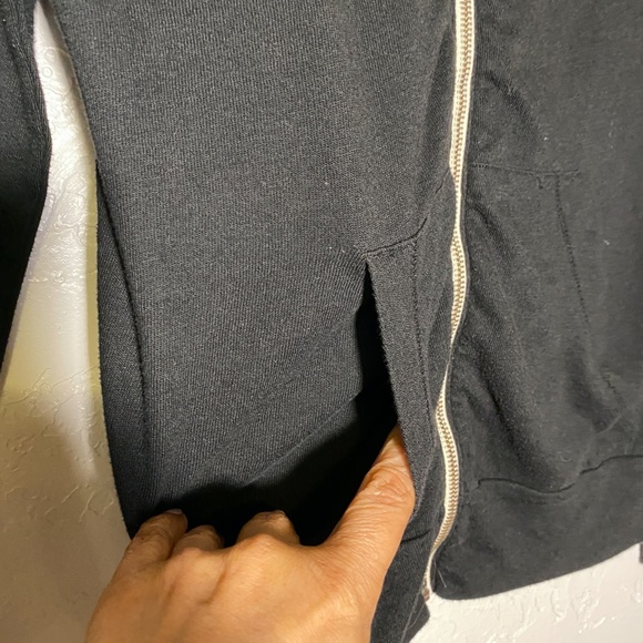 Alternative Earth light zip up sweater, size small - Picture 5 of 6